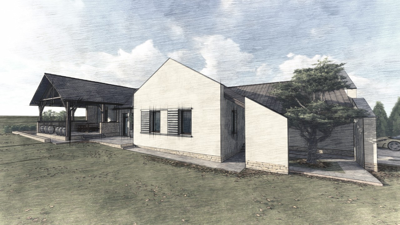 DESIGN OF A FAMILY HOUSE, KAPOSVÁR