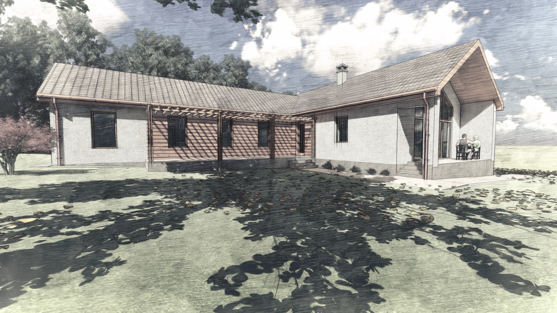 DESIGN OF A FAMILY HOUSE, ZALASZENTGRÓT